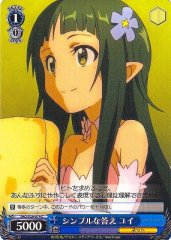 Weiss Schwarz SAO/S26-074 Yui Simple Answer C Sword Art Online