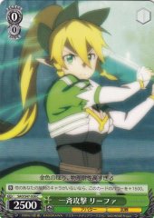 Weiss Schwarz SAO/S47-038 Leafa Attacking Together C Sword Art Online