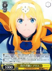 Weiss Schwarz SAO/S65-011 Alice Hates Losing U Sword Art Online