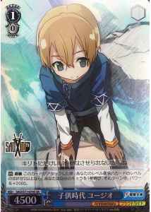 Weiss Schwarz SAO/S71-079S Eugeo Childhood SR Sword Art Online