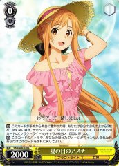 Weiss Schwarz SAO/S80-020 Asuna on a Summer Day C Sword Art Online