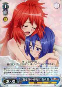 Weiss Schwarz SG/W72-086 Place to Rest Wings Kanade Tsubasa R Symphogear