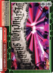 Weiss Schwarz SG/W72-117 DESTRUCTION SABBATH CC Symphogear