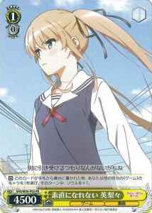 Weiss Schwarz SHS/W56-P02 Eriri Not Honest to Herself PR Saekano: How to Raise a Boring Girlfriend