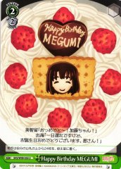 Weiss Schwarz SHS/W98-056 Happy Birthday MEGUMI U Saekano: How to Raise a Boring Girlfriend
