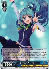Weiss Schwarz SKS/W123-T13R Aqua Cheers RRR KONOSUBA -God's blessing on this wonderful world!