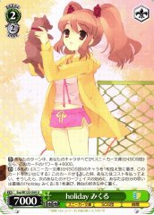 Weiss Schwarz SSY/W123-044 Mikuru holiday U The Melancholy of Haruhi Suzumiya