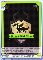 Weiss Schwarz TWST/01B-017 Emblem of Diasomnia N Disney Twisted-Wonderland
