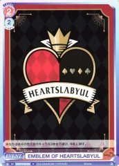 Weiss Schwarz TWST/01B-038 Emblem of Heartslabyul N Disney Twisted-Wonderland