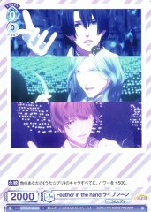 Weiss Schwarz UTPR/01B-053 Feather in the hand Live Scene N Uta no Prince-sama