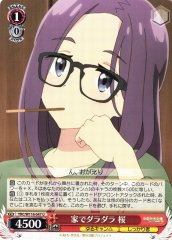 Weiss Schwarz YRC/W116-047 Sakura Lazing Round the House U Laid-Back Camp