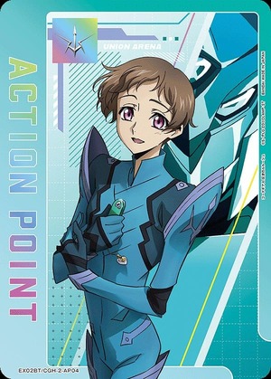 Union Arena EX02BT/CGH-2-AP04 Action point card Lolo Rampage AP