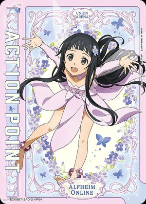 Union Arena EX08BT/SAO-2-AP04 Action point card Yui AP