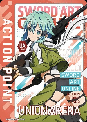 ACTION POINT(AP)(UA15BT/SAO-1-AP06)[シノン] Union Arena UA15BT/SAO-1-AP06 action point card Chinon AP