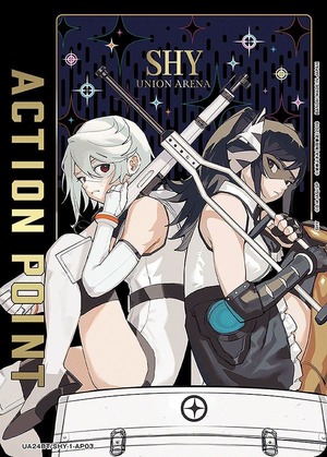 Union Arena UA24BT/SHY-1-AP03 Action point card Shy Lady Black original AP