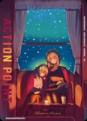 Union Arena UA24BT/SHY-1-AP04 Action point card parent and child original AP