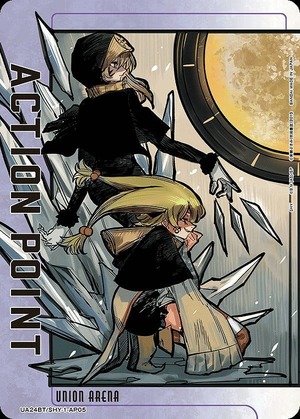 Union Arena UA24BT/SHY-1-AP05 Action point card Tsibeta Kufufu original AP