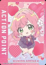 Union Arena UA26BT/RLY-1-AP07 Action Point Hakori Hanazono Mini Character Ver AP