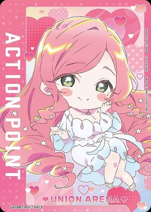 Union Arena UA26BT/RLY-1-AP12 Action Point Hanazono Habasato Mini Character Ver AP