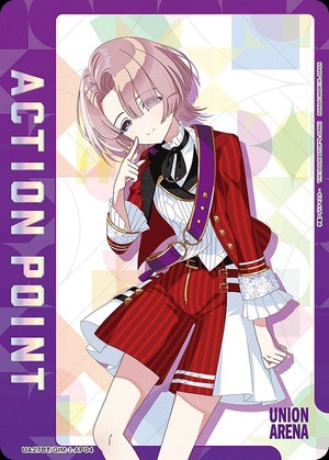 Union Arena UA27BT/GIM-1-AP04 Action point card Mao Arimura AP