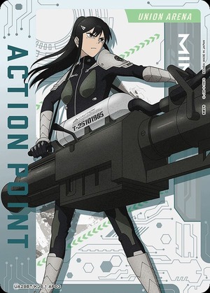 Union Arena UA28BT/KJ8-1-AP03 Action point card Ahaku Mina AP