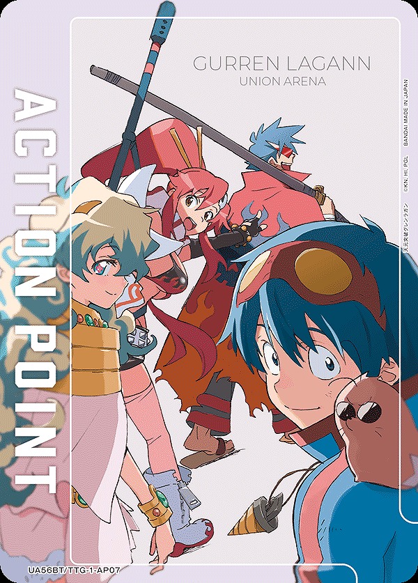 Union Arena UA56BT/TTG-1-AP07 Action Point Kamina Simon Yoko Nia AP