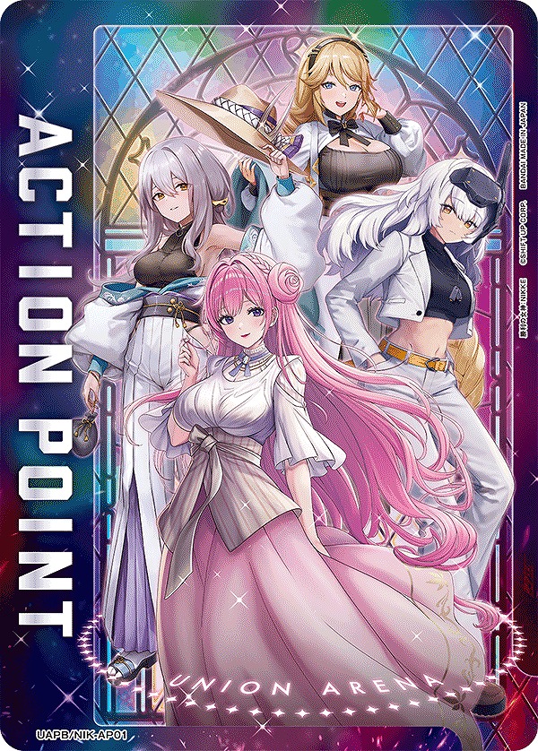 Union Arena UAPB/NIK-AP01 BANDAI CARD GAMES Fest 25 26 Action Point Goddess of Victory NIKKE