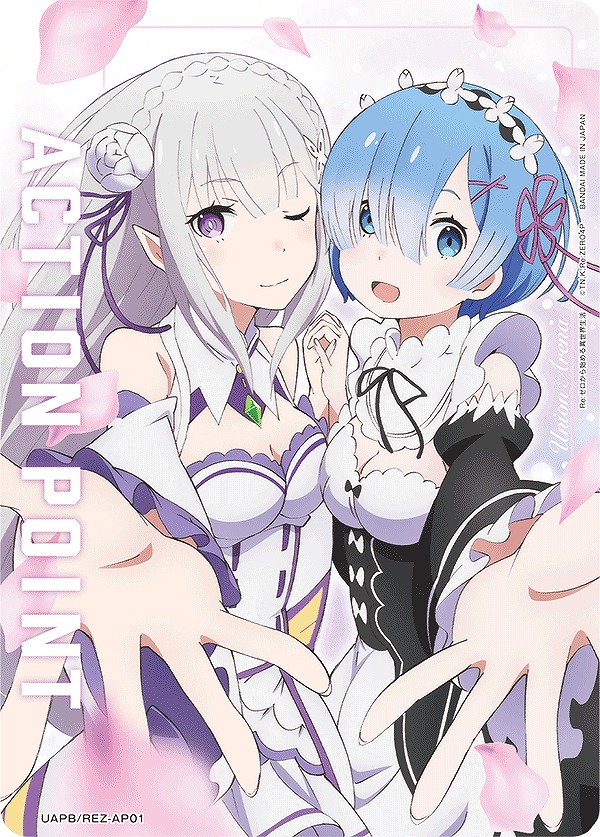 Union Arena UAPB/REZ-AP01 BANDAI CARD GAMES Fest 25 26 Action Point Re Zero Starting Life in Another World