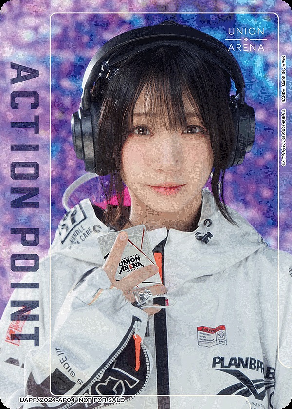 Union Arena UAPR/2024-AP04 Action point card Moe Iori AP