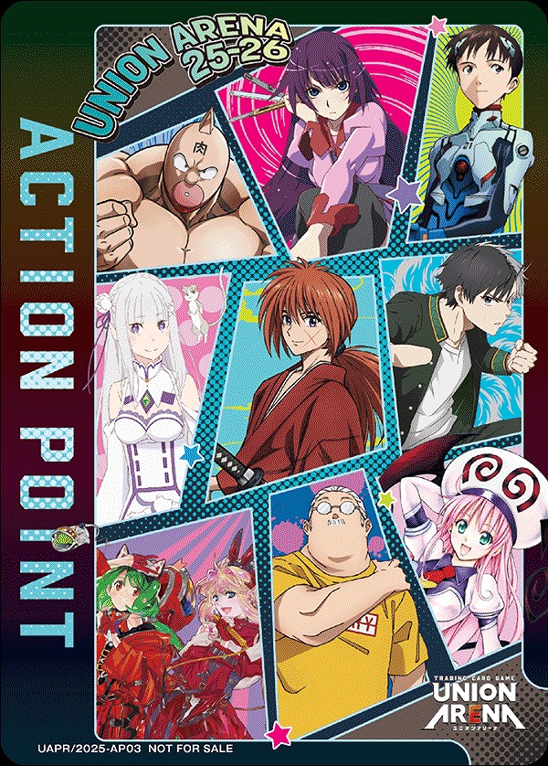 Union Arena UAPR/2025-AP03 action point card CHAMPION SHIP 2025 AP