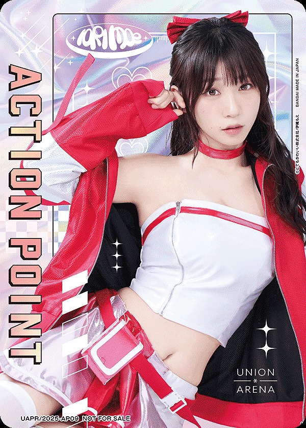Union Arena UAPR/2025-AP09 Action point card Moe Iori AP