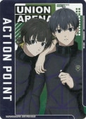 Union Arena UAPR/BLK-AP01 action point card キラ仕様