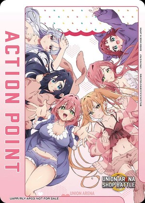 Union Arena UAPR/RLY-AP03 Action point card group picture AP