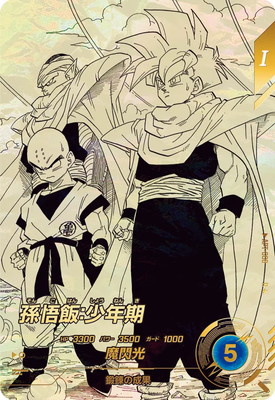 Dragon Ball APT-008 Gohan Youngster R [PARALLEL]