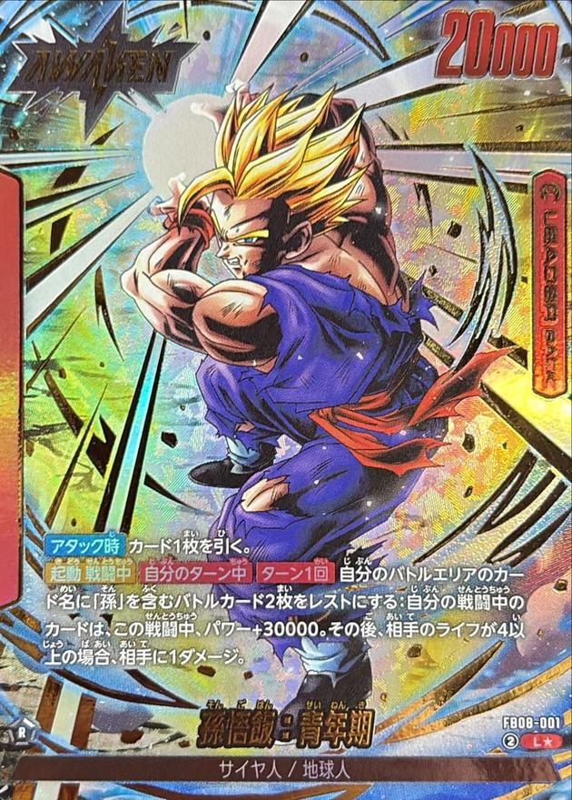 Dragon Ball FB08-001 Gohan Adult L [PARALLEL]