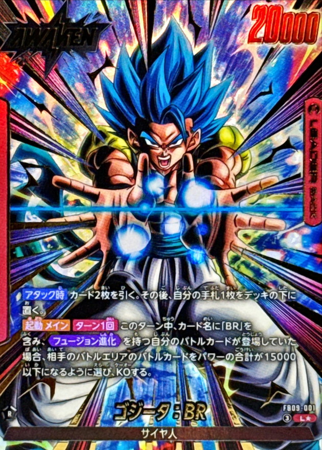 Dragon Ball FB09-001 Gogeta BR L [PARALLEL]
