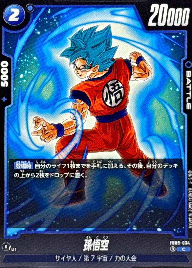 Dragon Ball FB09-034 Son Goku C