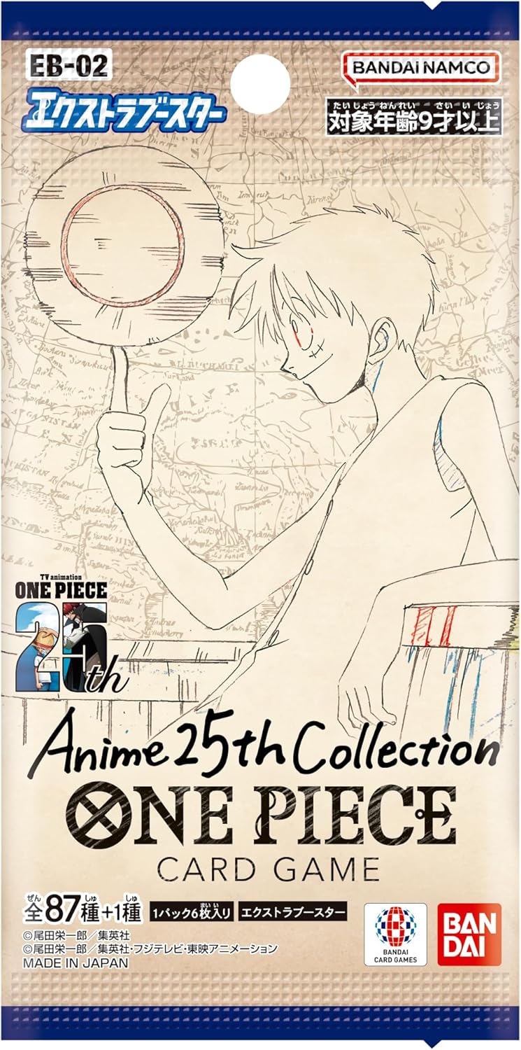 One Piece EXTRA Anime 25th eb02 Pack
