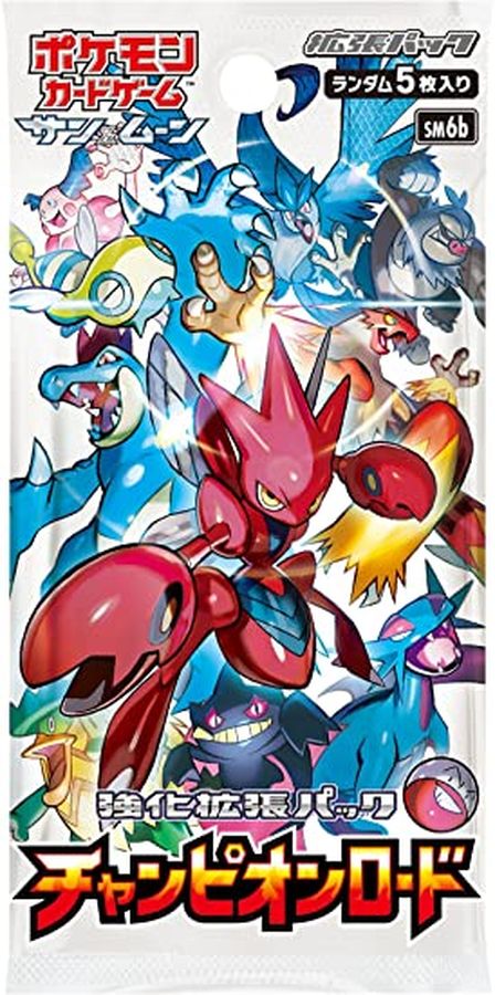 Pokemon Champion Road sm6b Pack