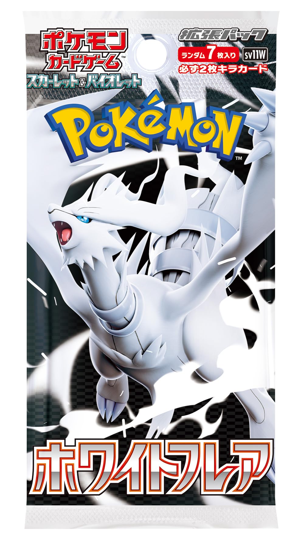 Pokemon Cards Game - White Flare sv11w 1 Pack
