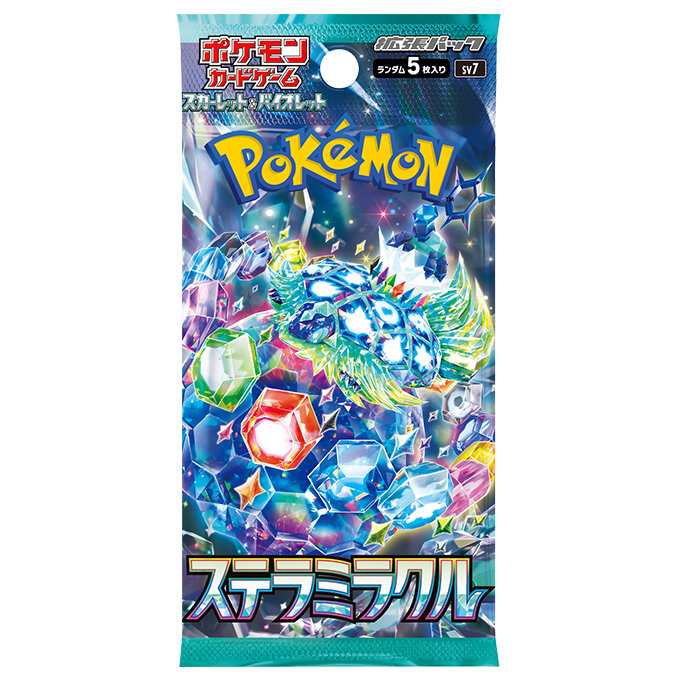 Pokemon Stellar Miracle sv7 Pack