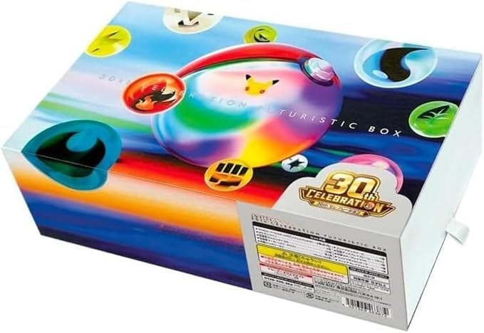 Pokemon 30th CELEBRATION FUTURISTIC BOX