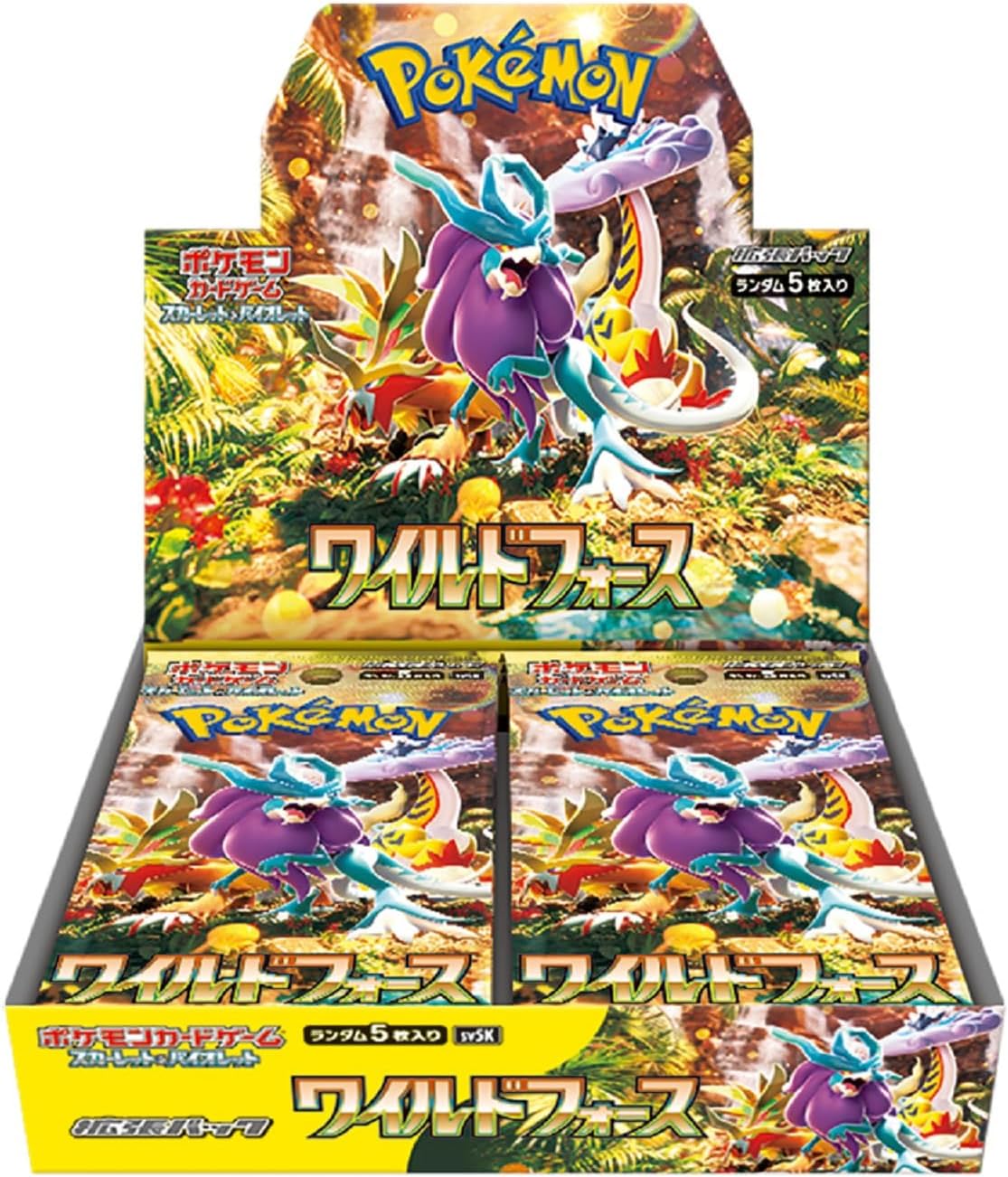 Pokemon Wild Force Box