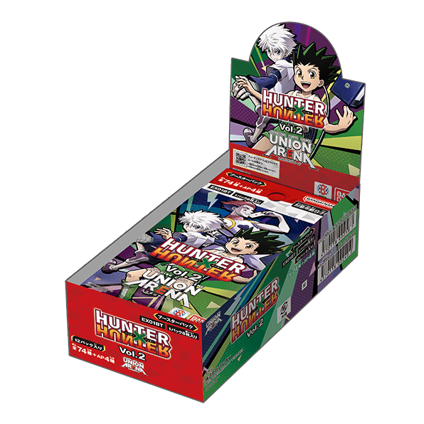 [Tape Cut] Union Arena HUNTER x HUNTER Vol.2 Booster Box (EX01BT)