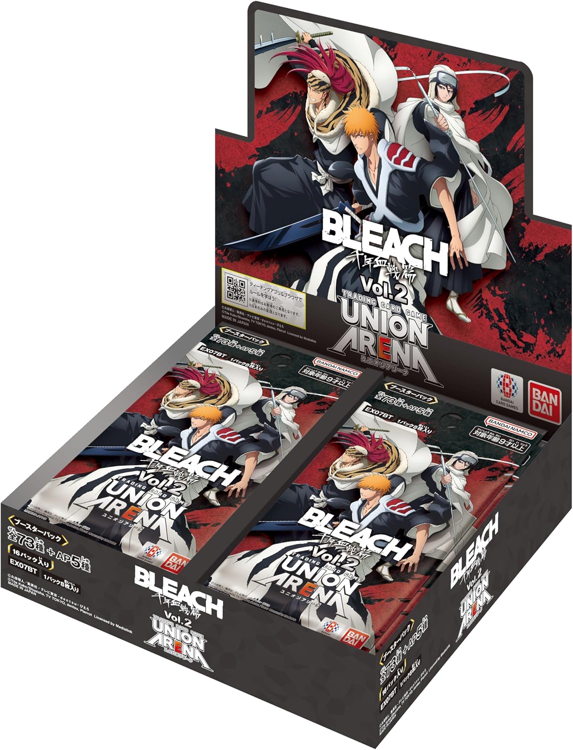 [Tape Cut] Union Arena BLEACH Thousand-Year Blood War Vol.2 Booster Box 2nd Edition (EX07BT)