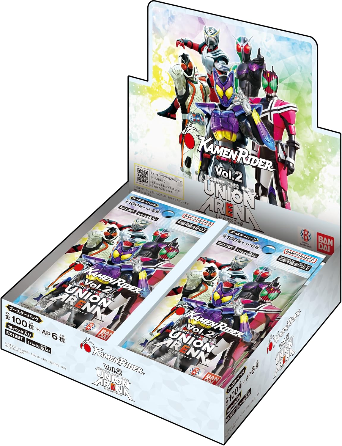 [Tape Cut] Union Arena Kamen Rider Vol.2 Booster Box (EX12BT)