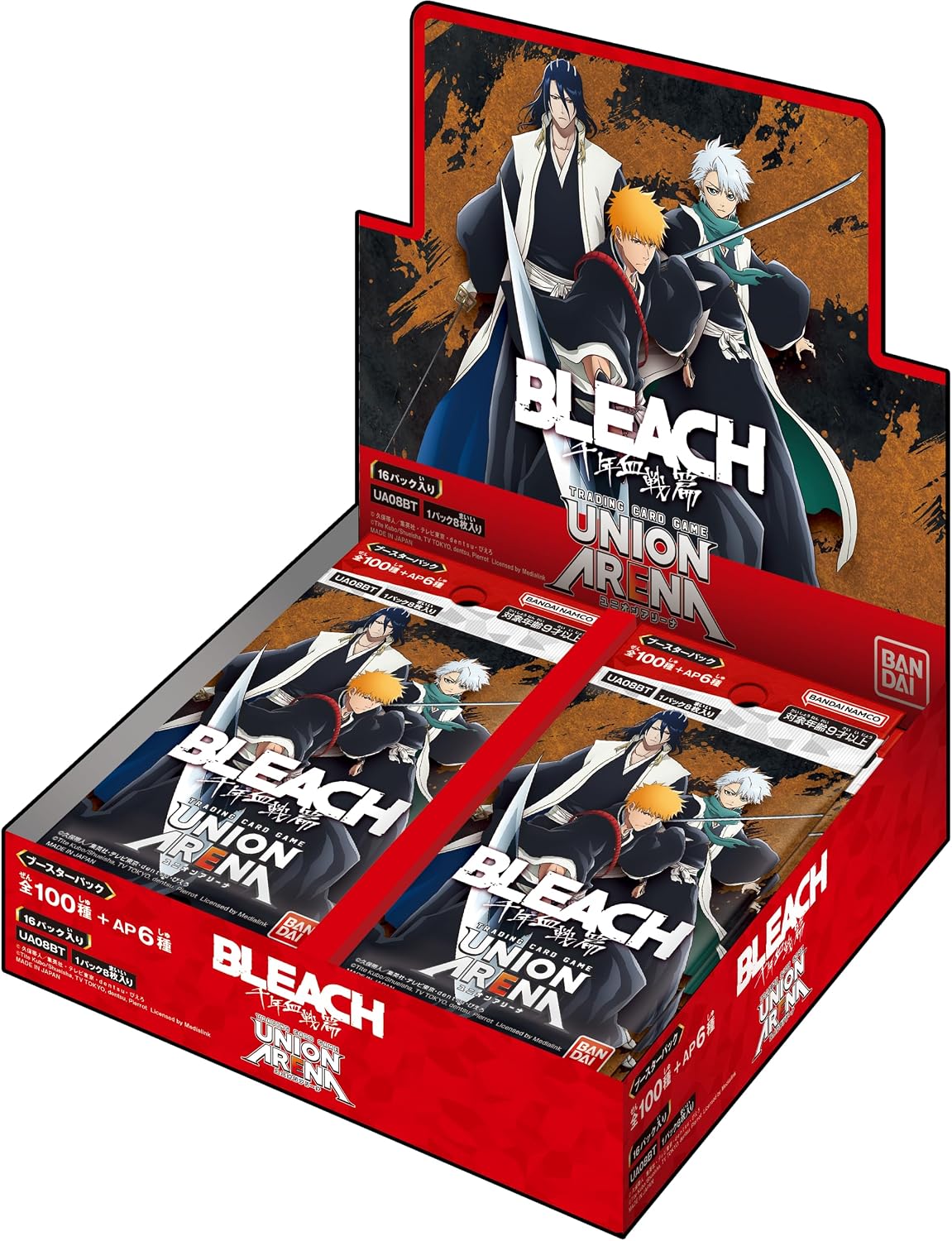 [Tape Cut] Union Arena BLEACH Thousand-Year Blood War Booster Box (UA08BT)