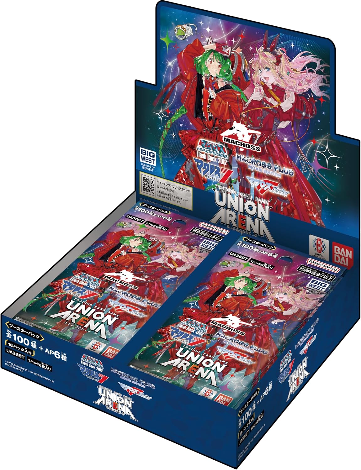 [Tape Cut] Union Arena Macross Series Booster Box (UA36BT)