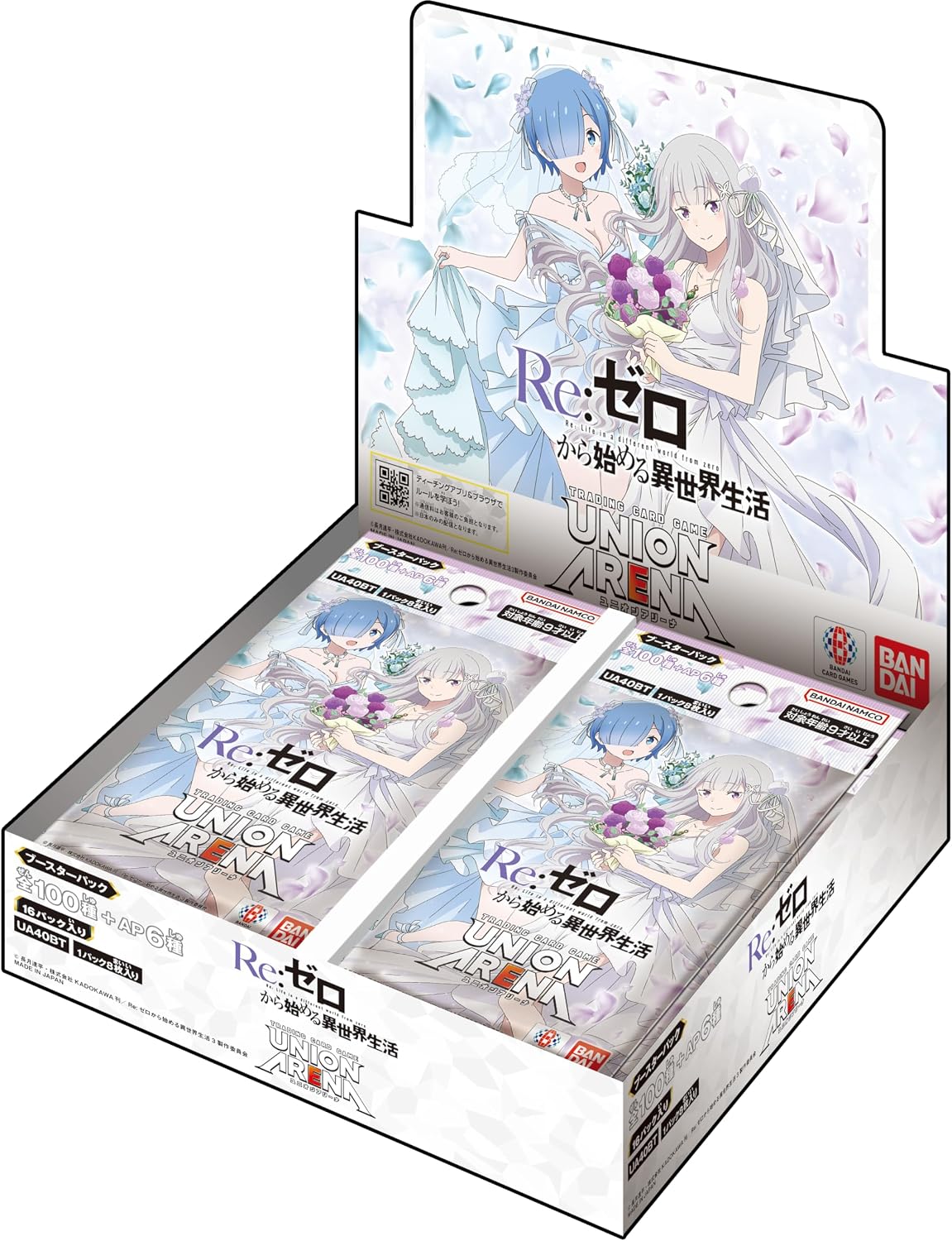 [Tape Cut] Union Arena Re:ZERO -Starting Life in Another World- Booster Box (UA40BT)