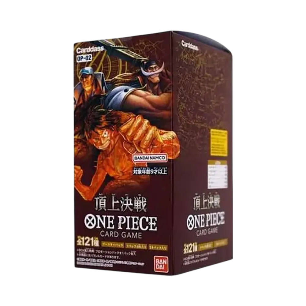 ONE PIECE OP-02 Booster Box [Tape Cut]
